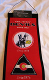 New Jersey Devils 8"x32" Wool Heritage Banner