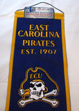 East Carolina Pirates 8"x32" Wool Heritage Banner 2