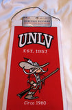 UNLV Rebels 8"x32" Wool Heritage Banner 2