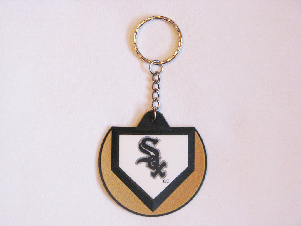 Chicago White Sox Home Plate Style Keychain