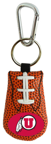 Utah Utes Classic Football Keychain