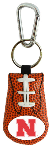 Nebraska Cornhuskers Classic Football Keychain