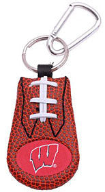 Wisconsin Badgers Classic Football Keychain