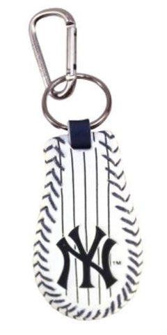 New York Yankees Classic Pinstripe Keychain