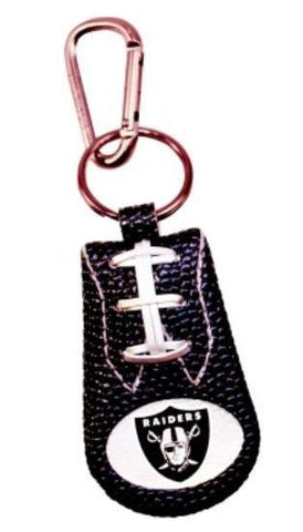 Oakland Raiders Team Color Keychain