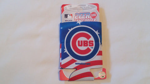 Chicago Cubs Stars & Stripes Can Holder