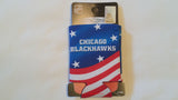 Chicago Blackhawks Stars & Stripes Can Holder