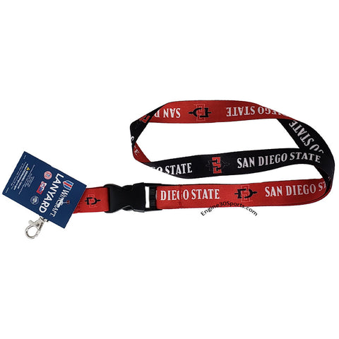 San Diego State Aztecs 22" Lanyard with Detachable Buckle