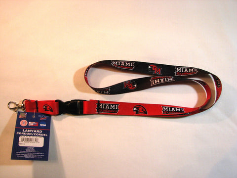 Miami Redhawks 22" Lanyard with Detachable Buckle