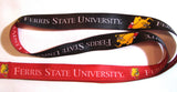 Ferris State Bulldogs 22" Lanyard with Detachable Buckle 2