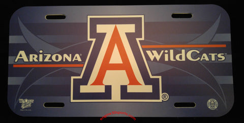 Arizona Wildcats Plastic License Plate