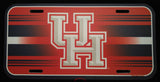 Houston Cougars Plastic License Plate