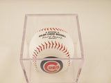 Chicago Cubs Logo Baseball In UV Protected Ball Holder