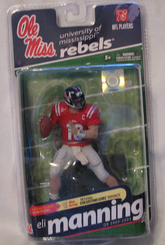 Eli Manning Mississippi Rebels McFarlane NCAA Series 2