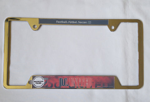 D.C. United 6"x12" Metal License Plate Frame