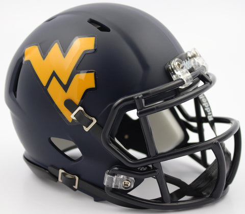 West Virginia Mountaineers Riddell Speed Mini Helmet