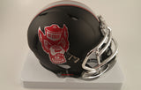 North Carolina State Wolfpack Riddell Speed Mini Helmet - Black Howl 2