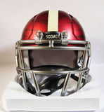 Oklahoma Sooners Riddell Speed Mini Helmet - Bring The Wood Hydro Red 3