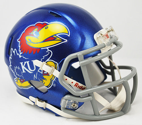 Kansas Jayhawks Riddell Speed Mini Helmet