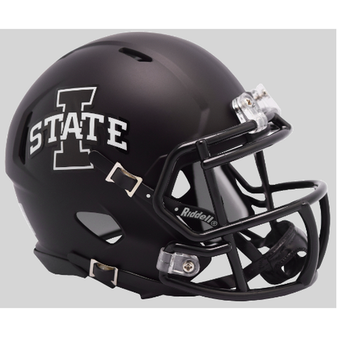 Iowa State Cyclones Riddell Speed Mini Helmet - Satin Black