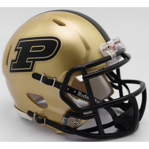 Purdue Boilermakers Riddell Speed Mini Helmet