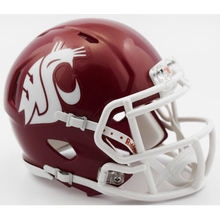 Washington State Cougars Riddell Speed Mini Helmet