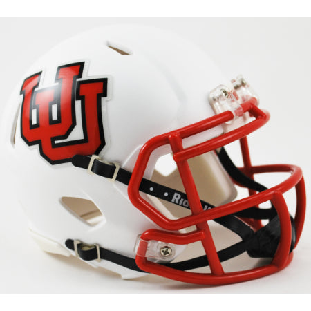Utah Utes Riddell Speed Mini Helmet - Interlocking U