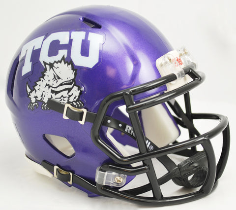 TCU Horned Frogs Riddell Speed Mini Helmet