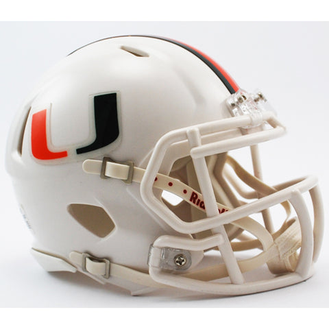 Miami Hurricanes Riddell Speed Mini Helmet