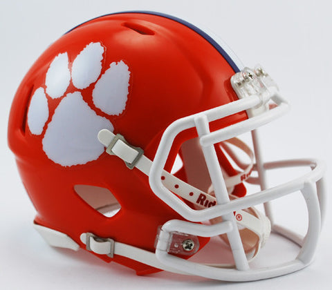 Clemson Tigers Riddell Speed Mini Helmet