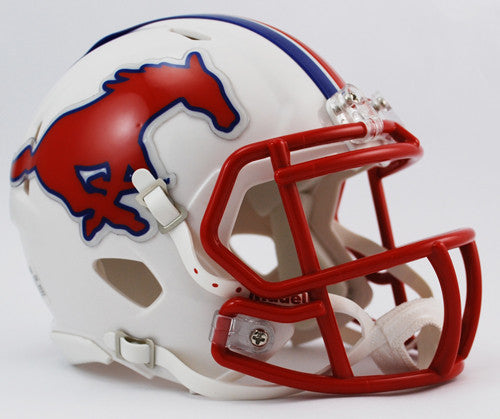 SMU Mustangs Riddell Speed Mini Helmet