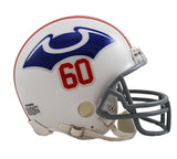 New England Patriots Throwback 1960 Riddell Z2B Mini Helmet