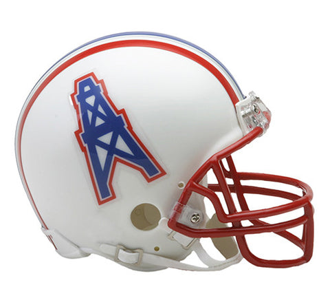 Houston Oilers 1981-1998 Throwback Riddell Z2B Mini Helmet