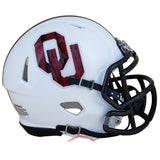 Oklahoma Sooners Riddell Speed Mini Helmet - Bring The Wood