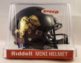 Colorado Buffaloes 2019 Chrome Buffalo Riddell Speed Mini Helmet