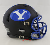 BYU Cougars 2020 Matte Black Riddell Speed Mini Helmet