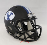 BYU Cougars Matte Black Riddell Speed Mini Helmet