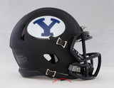 BYU Cougars Matte Black Riddell Speed Mini Helmet