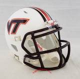 Virginia Tech Hokies Matte White Riddell Speed Mini Helmet