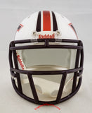 Virginia Tech Hokies Matte White Riddell Speed Mini Helmet