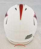 Virginia Tech Hokies Matte White Riddell Speed Mini Helmet