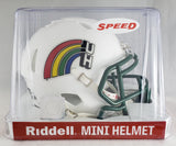 Hawaii Warriors Riddell Speed Mini Helmet - Retro Style