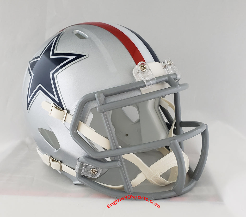 Dallas Cowboys 1976 Throwback Riddell Speed Mini Helmet