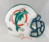 Miami Dolphins 1980-1996 Throwback Riddell Speed Mini Helmet