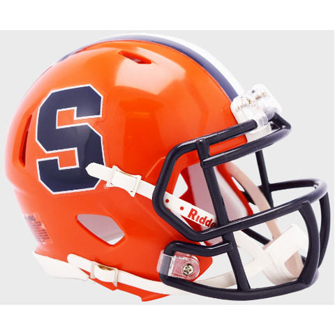 Syracuse Orange Riddell Speed Mini Helmet