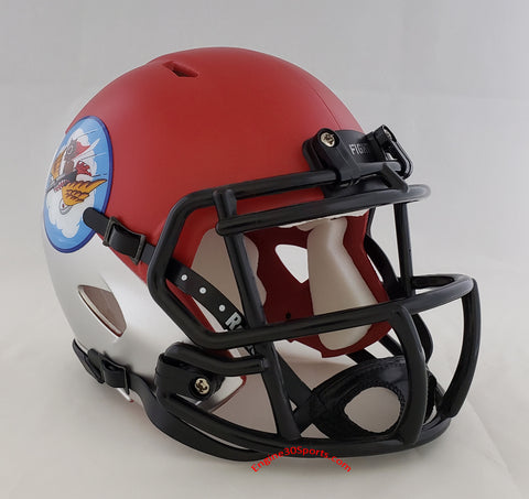 Air Force Falcons Riddell Speed Mini Helmet - Tuskegee Airmen 301st Squadron