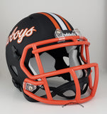 Oklahoma State Cowboys Riddell Speed Mini Helmet - Matte Black Alternate