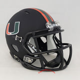 Miami Hurricanes Riddell Speed Mini Helmet - Nights Alternate