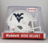 West Virginia Mountaineers Riddell Speed Mini Helmet - Stars & Stripes