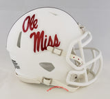 Mississippi Rebels Riddell Speed Mini Helmet - White Alternate